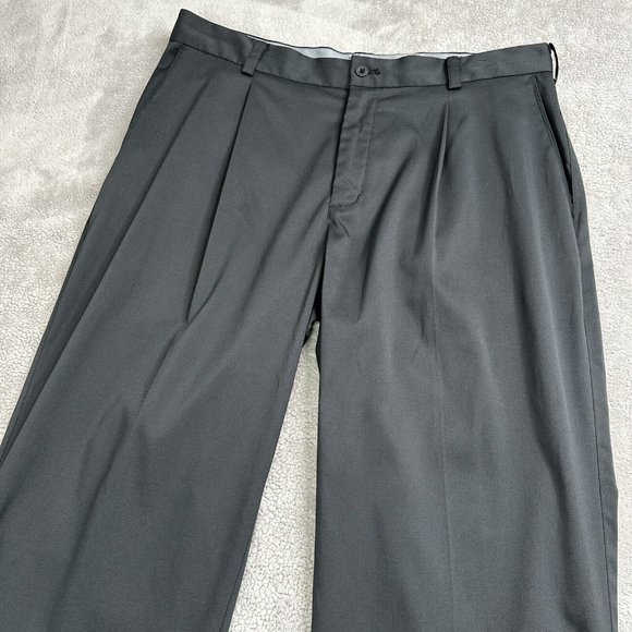 Nike Golf Men's Tour Performance Pants Dri-Fit Zip Fly Packets Size 34x30 Black - Picture 2 of 11